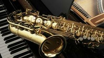 Saxophone And Piano HD Wallpaper Wallpaperfx