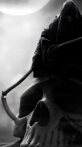 Grim Reaper Phone Wallpaper