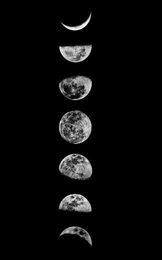 Moon Phases 4k Wallpaper Top Background