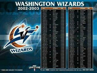Nba Washington Wizards Schedule Desktop Wallpaper