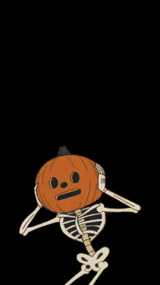 Halloween Background More Skeletons Wallpaper