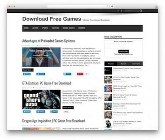 Jarida Wordpress Template By Tielabs Game