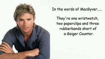 Macgyver Wallpaper