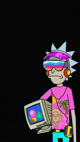 Rick And Morty Stoner Wallpaper