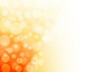 Orange Background Yellow White With Circles