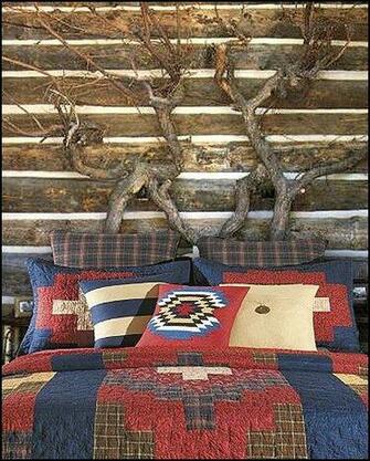 Log Cabin Wallpaper Mural Decorating Lakehouse Hunting Theme