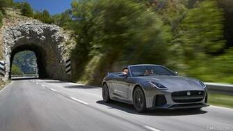 Jaguar F Type Svr Convertible Front HD Wallpaper