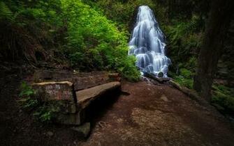 Gorgeous Point Of A Waterfall Hq Wallpaper