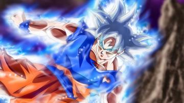 Wallpaper Dive Jump Anime Boy Goku Dragon Ball Z