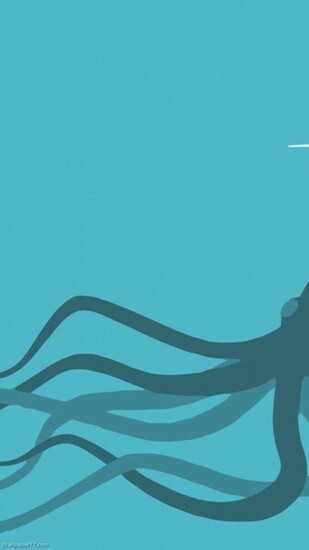 Squid Loch Ness Monster Pixels Wallpaper Tagged Cute