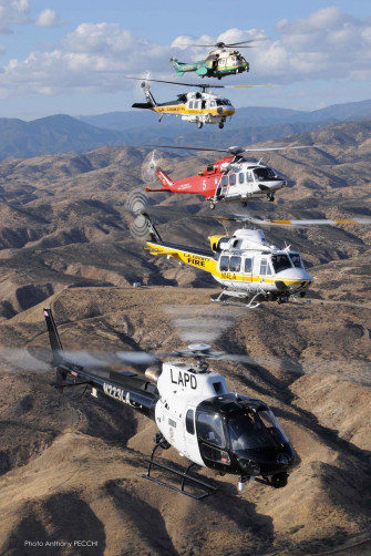 Helicopters Of Los Angeles County Sheriff Fire Wallpaper