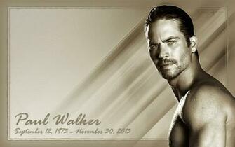 Paul Walker Exclusive HD Wallpaper