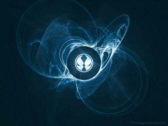 Hell Vol Spawn Logo Orb Wallpaper Blue