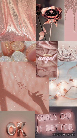 Rose Gold Aesthetic Wallpaper