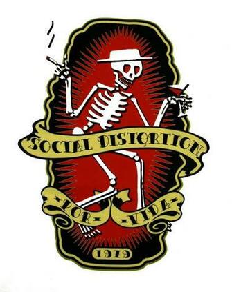 Social Distortion Logo Wallpaper Distort