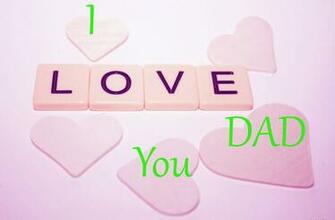 Love U Dad Wallpaper HD Background