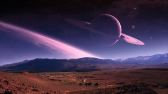 Galaxy Planet Wallpaper