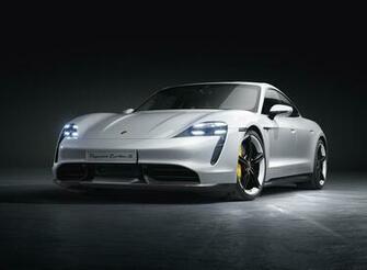 Porsche Taycan Turbo S Front Three Quarter Wallpaper