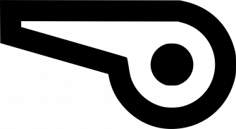Simplified Whistle Icon Wallpaper