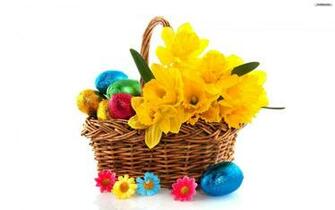 Easter Basket Wallpaper