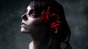 Sugar Skull Makeup HD Wallpaper