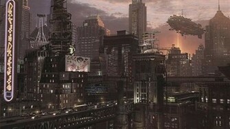 Caprica City Dieselpunk Wallpaper Retrofutur Steampunk