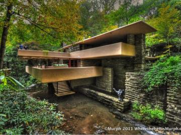 Frank Lloyd Wright Falling Water Wallpaper Desktop Background