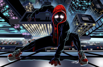Spiderman Into The Spider Verse Movie Art HD Movies 4k Wallpaper