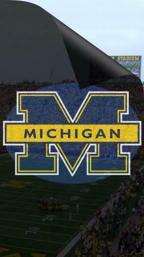 Michigan Wolverines iPhone Wallpaper