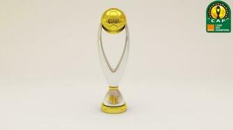 3d Model Caf Champions League Trophe Cgtrader
