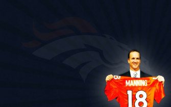 Peyton Manning Wallpaper Is A Denver Bronco