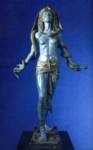 Egyptian Rocket Goddess Audrey Flack Paintings Wallpaper Image