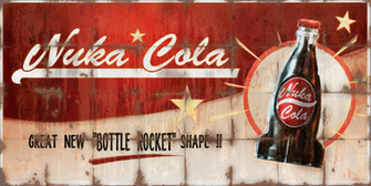Nuka Cola Advert Billboard Fallout By Plank