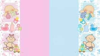 Background Baby Girl Invitation Image