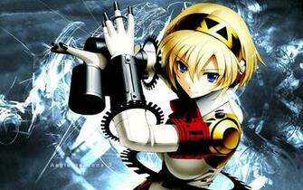 Eyes Persona Headphones Girl Short Hair Aegis