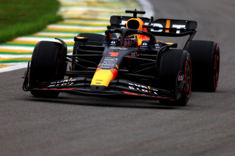 Verstappen Takes Brazil Pole Aston Martin Lock Out Second Row