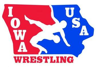 Iowa Usa Wrestling Logo