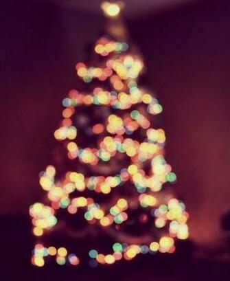 Christmas Tree Lights iPhone Wallpaper Phone Pintere