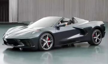 Top Already Dropped On Chevrolet Corvette