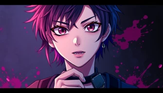 Emo Anime Boy Wallpaper