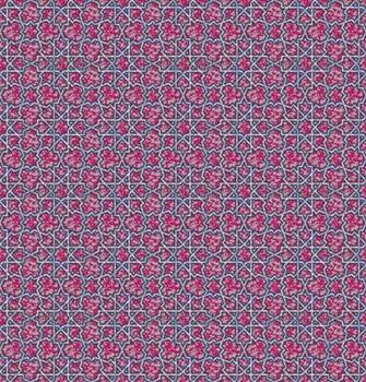 Seamless Moroccan Tile Background Pattern Royalty Stock Image