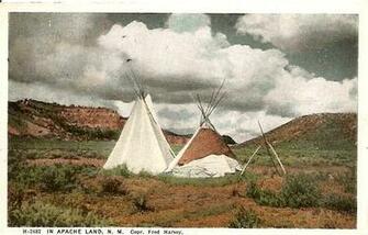 Apache Indian Warriors In New Mexico