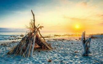 Sunrise Beach Wallpaper Android With High Definition