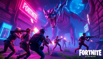 Fortnite X Stranger Things Wallpaper