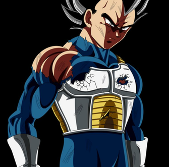 Ultra Instinct Vegeta By Mitchell1406