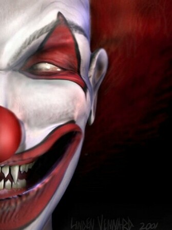 Evil Clown Wallpaper