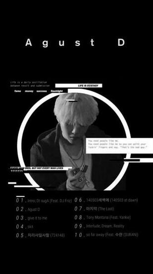 Image About Agust D Bts And Mixtape