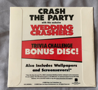 New Wedding Crashers Trivia Challenge Bonus Dvd Target