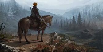 Landscapes Fantasy Art Horses Kvothe Bard Lute The Kingkiller