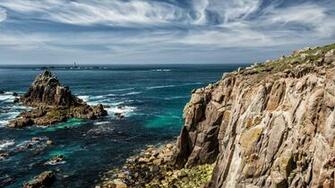 Wallpaper Cornwall 5k 4k England Rocks Atlantic